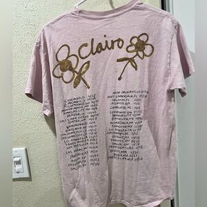 CLAIRO CONCERT SHORT SLEEVE T SHIRT